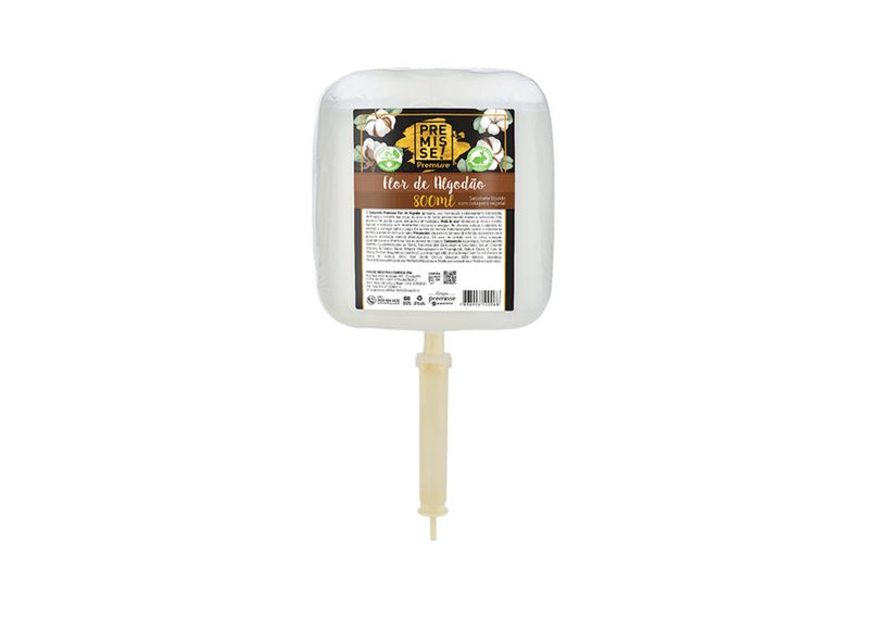 Sabonete Líquido Refil Flor de Algodão 800ml Premisse